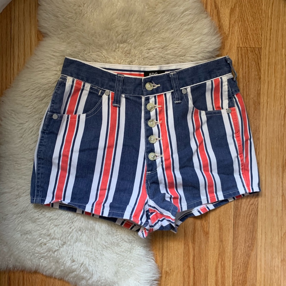 Retro High Waisted Booty Shorts